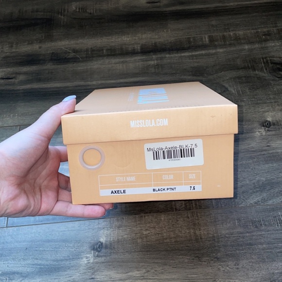 New Birthday Brunch Lace Up Black Heels - Picture 9 of 14